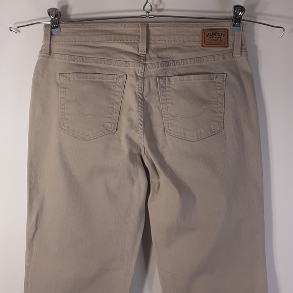 Signature by Levi Strauss Tan Low-Rise Bootcut 6P - Picture 8 of 16
